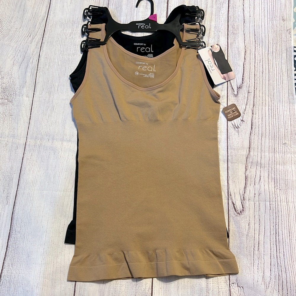Comfort by Real Women's Seamless Shaping Camisole,